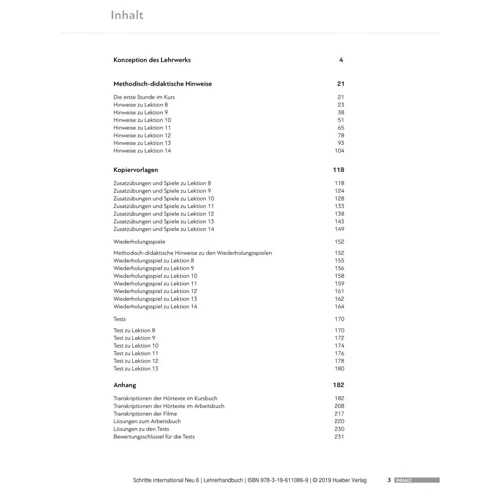 Schritte international Neu 6: Lehrerhandbuch: Обложка Мягкая