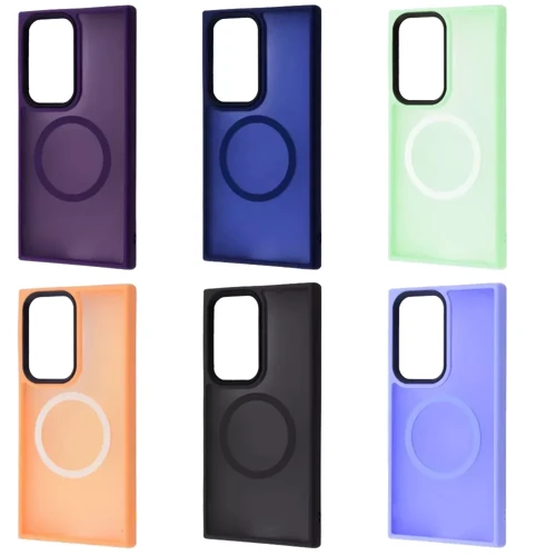 Чехол для телефонов WAVE Matte Insane Case with MagSafe Deep Purple for Samsung S928 Galaxy S24 Ultra: Совместимость Samsung S928 Galaxy S24 Ultra