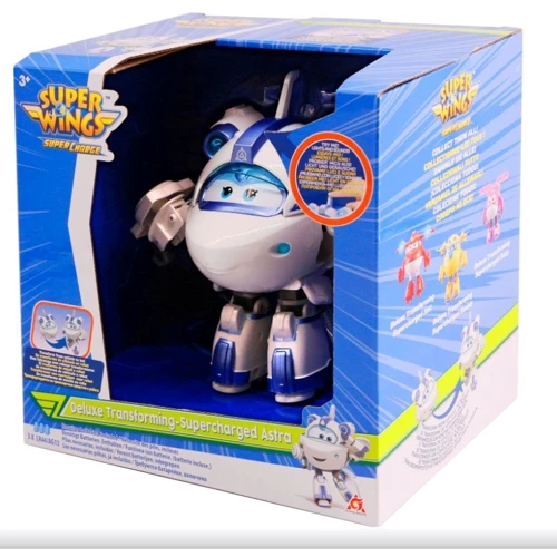 Игрушка-трансформер Super Wings Supercharge Lights&Sounds Astra Астра (свет, звук) (EU740433): Возраст От 3 лет