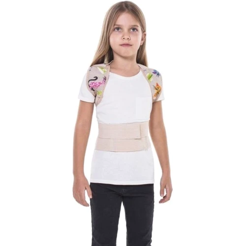 

Корсет Торос-Груп для коррекции осанки жесткий кот розовый детский размер 4 (652(к-р)-4)