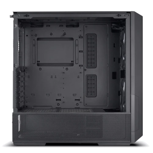 Корпус Lian Li Lancool 216 RGB Black (G99.LAN216RX.10): Материал передней панели Метал и пластик