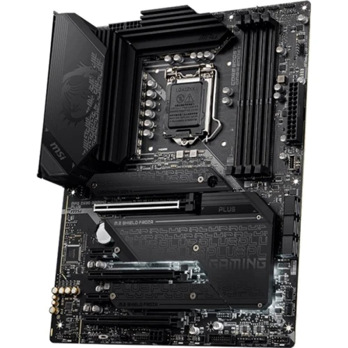 MSI MPG Z590 GAMING PLUS: Разъемы на плате SATA 3.0, M.2