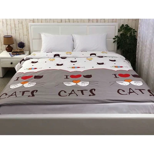 Комплект постельного белья Руно Му саt сатин семейный (6.137К_My cat): Материал сатин
