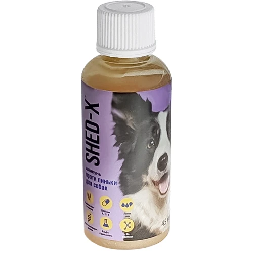 Шампунь SynergyLabs Shed-X Shampoo против линьки для собак 45 мл (56097)