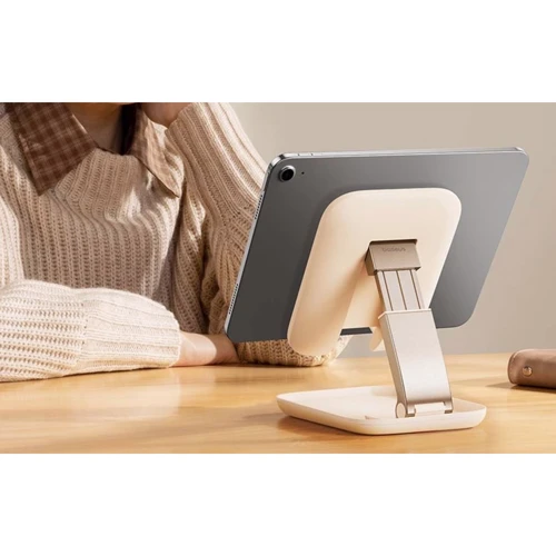 Держатель Baseus Desk Holder Seashell Folding Pink for Tablets (B10451500411-00) фото 11