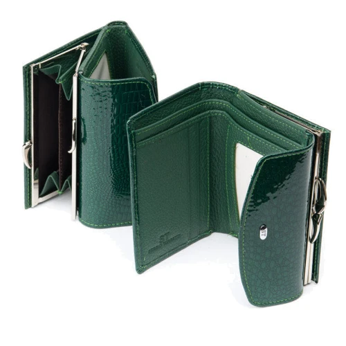 Женский кошелек Sergio Torretti зеленый (31324 dark-green): Страна производитель Китай