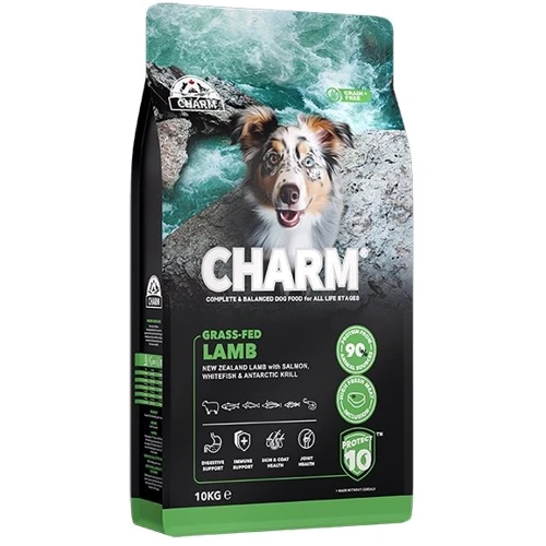 Сухий корм Charm Grass-Fed Lamb Ягня вигодоване на траві беззернової для собак 10 кг (59667)