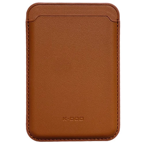 Чехол для iPhone K-DOO Leather Wallet MagSafe Brown