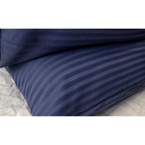 Комплект постельного белья LightHouse Sateen Stripe Blue Navy страйп-сатин евро (603623_2,0): Размер простыни, см 240x260