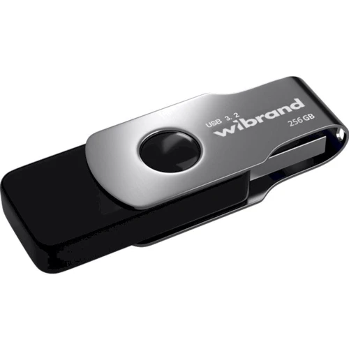 USB-флешка Wibrand 256GB Lizard USB 3.2 Gen 1 Black (WI3.2/LI256P9B): Стандарт USB USB 3.2