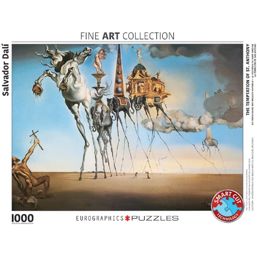 Пазл Eurographics Искушение святого Антония. Сальвадор Дали. 1000 элементов (6000-0847): Вид искусство