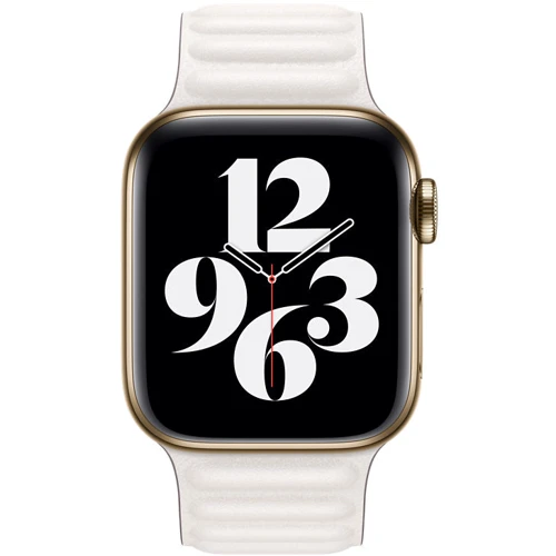 Аксесуар для Watch Apple Leather Link Chalk Size S / M (MJKD3) for Apple Watch 38 / 40mm: Виробник Apple