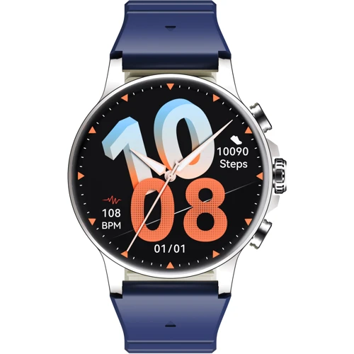 Смарт-годинник iMiki Holo Ultra Silver Magnetic Strap: Дисплей 1.6" AMOLED (480x480)