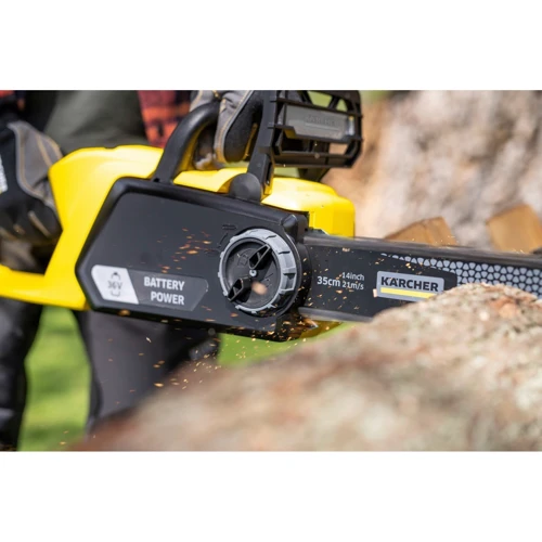 Електропила Karcher CNS 36-35 Battery + АКБ 36В 5Ач (9.612-129.0): Довжина шини 350 мм