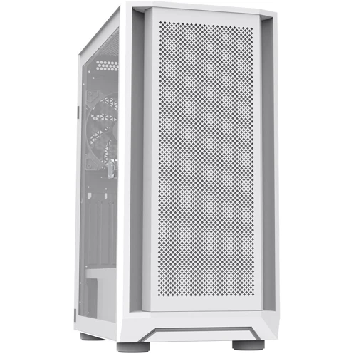 Корпус Zalman I6 White: Материал передней панели металл и пластик