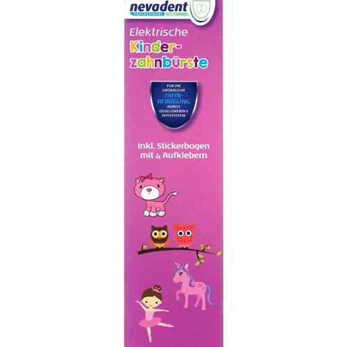 Зубная щетка Nevadent NKZ 3 A1 pink детская: Технология чистки возвратно-вращательная