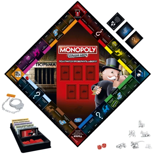 Hasbro MONOPOLY Монополия Большая афера (рус) (E1871) фото 16