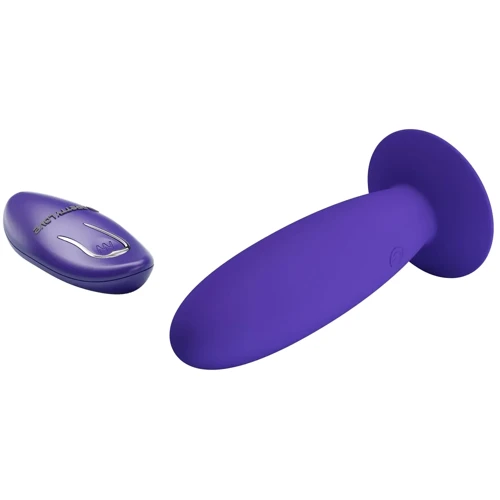 Анальная пробка с вибрацией LYBAILE Pretty Love Remote Control Vibrating Plug Youth (BI-040045WL)