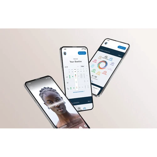 Массажер Массажер для глаз и лица GESKE Cool & Warm Eye and Face Massager 7 в 1 Purple (GK000700PL01)