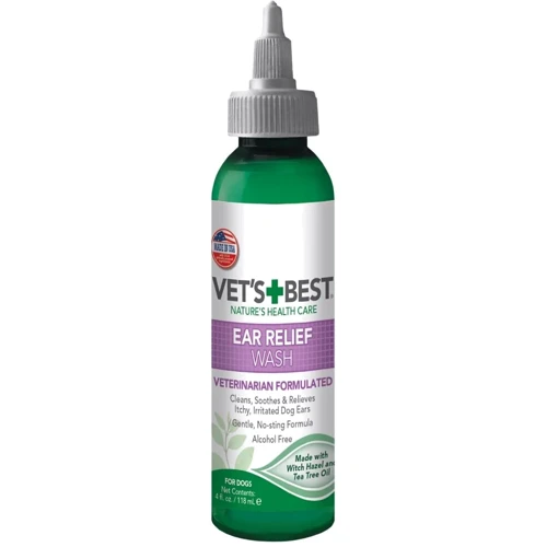 

Жидкое очищающее средство VET`S Best Ear Relief Wash для ушей 118 мл (vb10021)