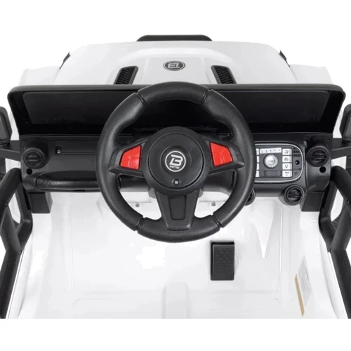 Детский электромобиль Джип Bambi Racer белый (M 4282EBLR-1): Максимальная нагрузка, кг 35