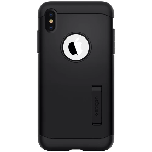 Чехол для iPhone Spigen Slim Armor Black (065CS25156) for iPhone Xs Max: Цвет черный