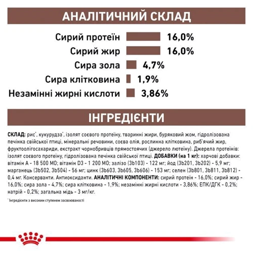 Сухий корм для собак Royal Canin Hepatic при захворюваннях печінки 1.5 кг (39270151): Вага упаковки 1.5 кг