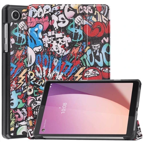 Аксессуар для планшетных ПК BeCover Smart Case Graffiti for Lenovo Tab M8 TB-300FU (4rd Gen) 8" (709218)