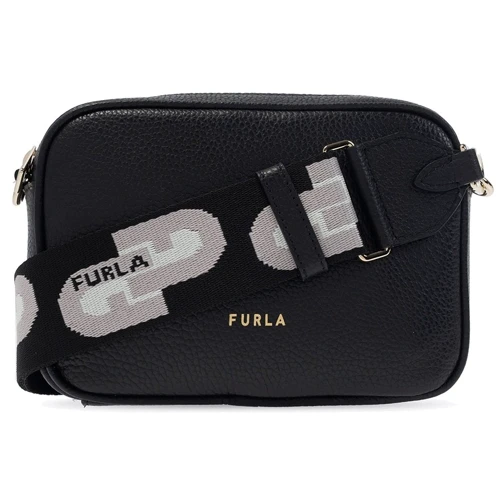 Жіноча сумка крос боді Furla Real Mini Camera Case чорна (WB00243W64000O6000)