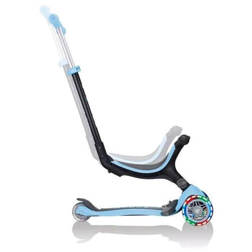 Самокат Globber Go Up Foldable Plus Lights Pastel Blue (пастельно-синий): Максимальная допустимая нагрузка, кг 50