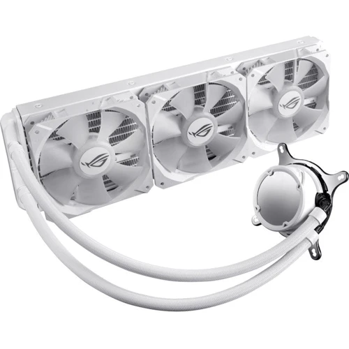 Кулер ASUS ROG STRIX LC 360 RGB White Edition (90RC0072-M0UAY0): Уровень шума, dB 37,6 дБ