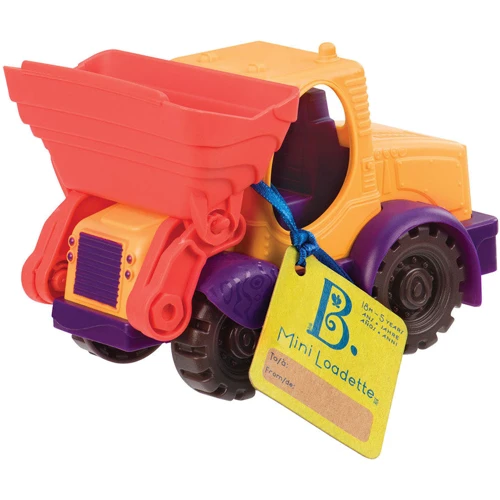 Игрушка для игры с песком Battat - Мини-Экскаватор (цвет манго-сливово-томатный) (BX1420Z)