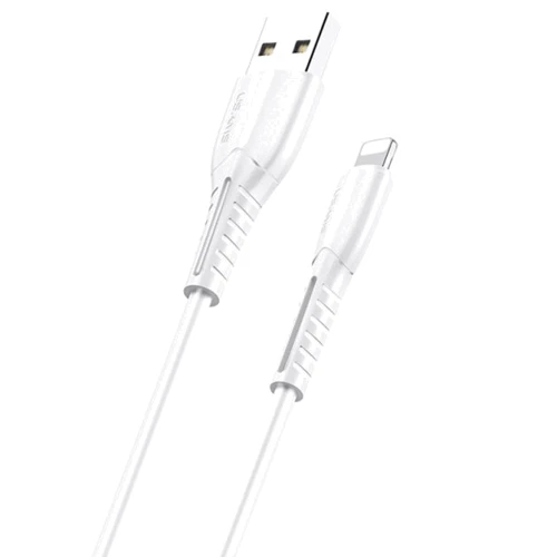 Кабель Usams USB Cable to Lightning 1m White (US-SJ364)