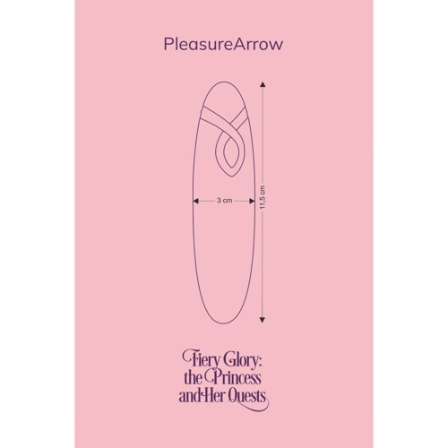 Вибратор FairyGasm PleasureArrow blue