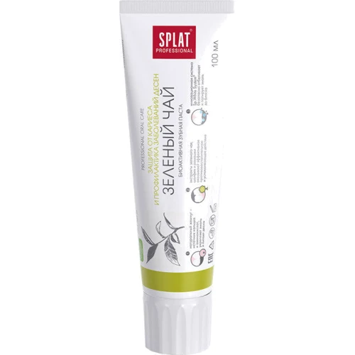 SPLAT Professional Green Tea Зубная паста "Зеленый чай" 100 ml: Класс косметики Миддл-маркет