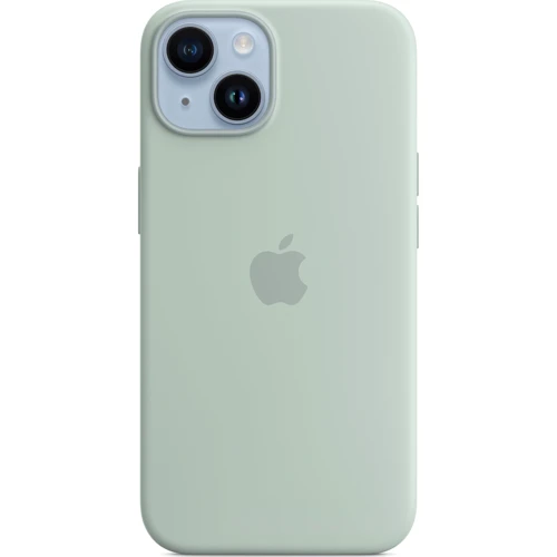 Чохол для iPhone Apple iPhone 14 Plus Silicone Case with MagSafe - Succulent (MPTC3ZE/A): Тип чохла накладка на заднюю часть