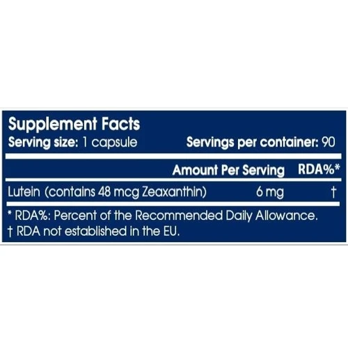Scitec Nutrition Lutein 90 caps: Пол Унисекс