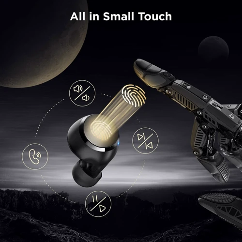 Навушники TaoTronics SoundLiberty 97 True Wireless Black (TT-BH097): Тип випромінювача динамічний