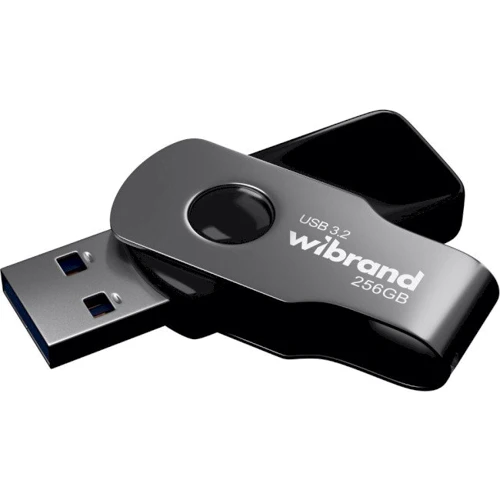 USB-флешка Wibrand 256GB Lizard USB 3.2 Gen 1 Black (WI3.2/LI256P9B)