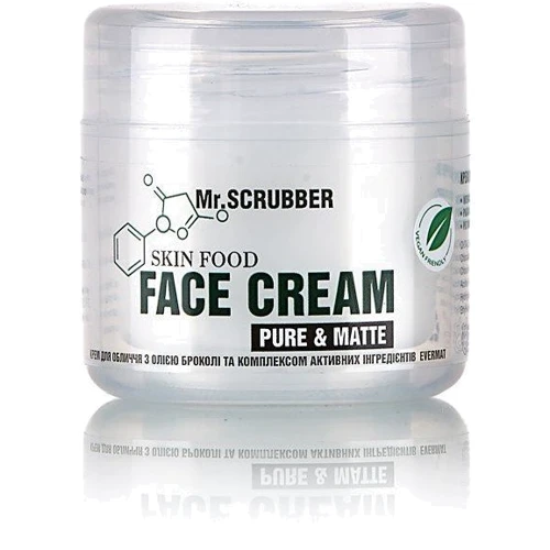 Mr.SCRUBBER Крем для лица Skin Food Evermat с маслом брокколи 50 ml: Пол Для женщин
