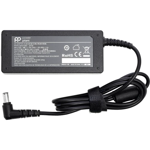 Зарядний пристрій PowerPlant LG 220V, 19V 65W 3.42A (6.5 * 4.4) (LG65F6544)