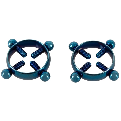 Зажимы для сосков Orion Bad Kitty Nipple Jewellery Blue