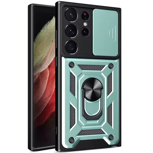 Чохол для телефона Mobile Case Camshield Serge Ring Green for Samsung S938 Galaxy S25 Ultra