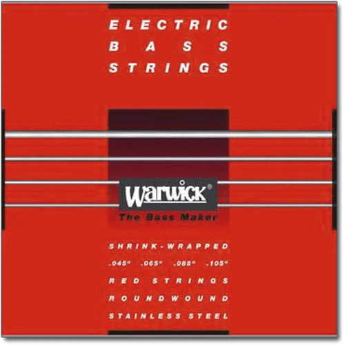 Струна для гитар Струны WARWICK 42200 RED LABEL M4 (45-105)