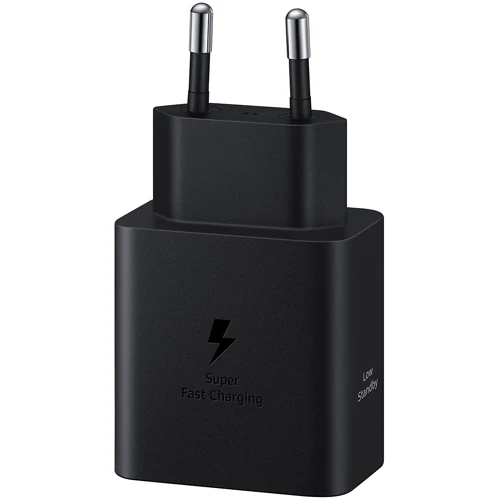 Зарядний пристрій Samsung USB-C Wall Charger 45W Black (EP-T4511NBEGEU): Особливості Быстрая зарядка, Power Delivery (PD), USB-C
