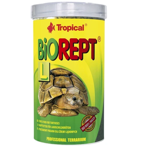 Сухий корм Tropical Biorept L для сухопутних черепах в паличках 500 мл (5900469113554)