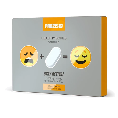 Prozis Stay Active - Healthy Bones 15 Chewable tabs Cherry