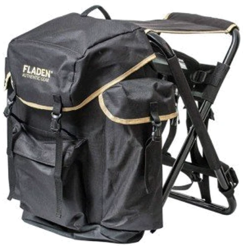 Стілець-рюкзак Fladen Chair Bag Black Gold Authentic L (26-4903)