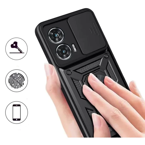 Чохол для телефона BeCover Military Black для Motorola Moto G85 (712163): Сумісність Motorola Moto G85