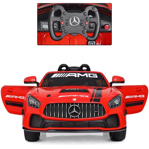 Дитячий електромобіль Bambi Racer Mercedes AMG, червоний (4050EBLR-3): Максимальна швидкість, км/год 5